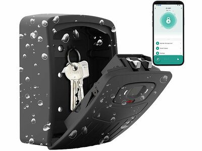 Xcase Smarter Schlüssel-Safe SAF-200.app mit Fingerabdruck-Erkennung