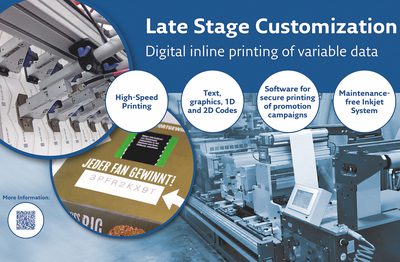 Nachhaltiger Verpackungs- und Etikettendruck - von Warenkennzeichnung bis Late Stage Customization